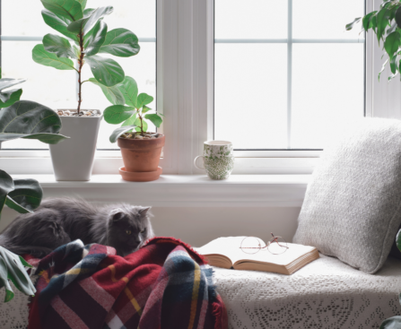 home reading nook